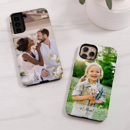 Custom printed phone case - personalized design