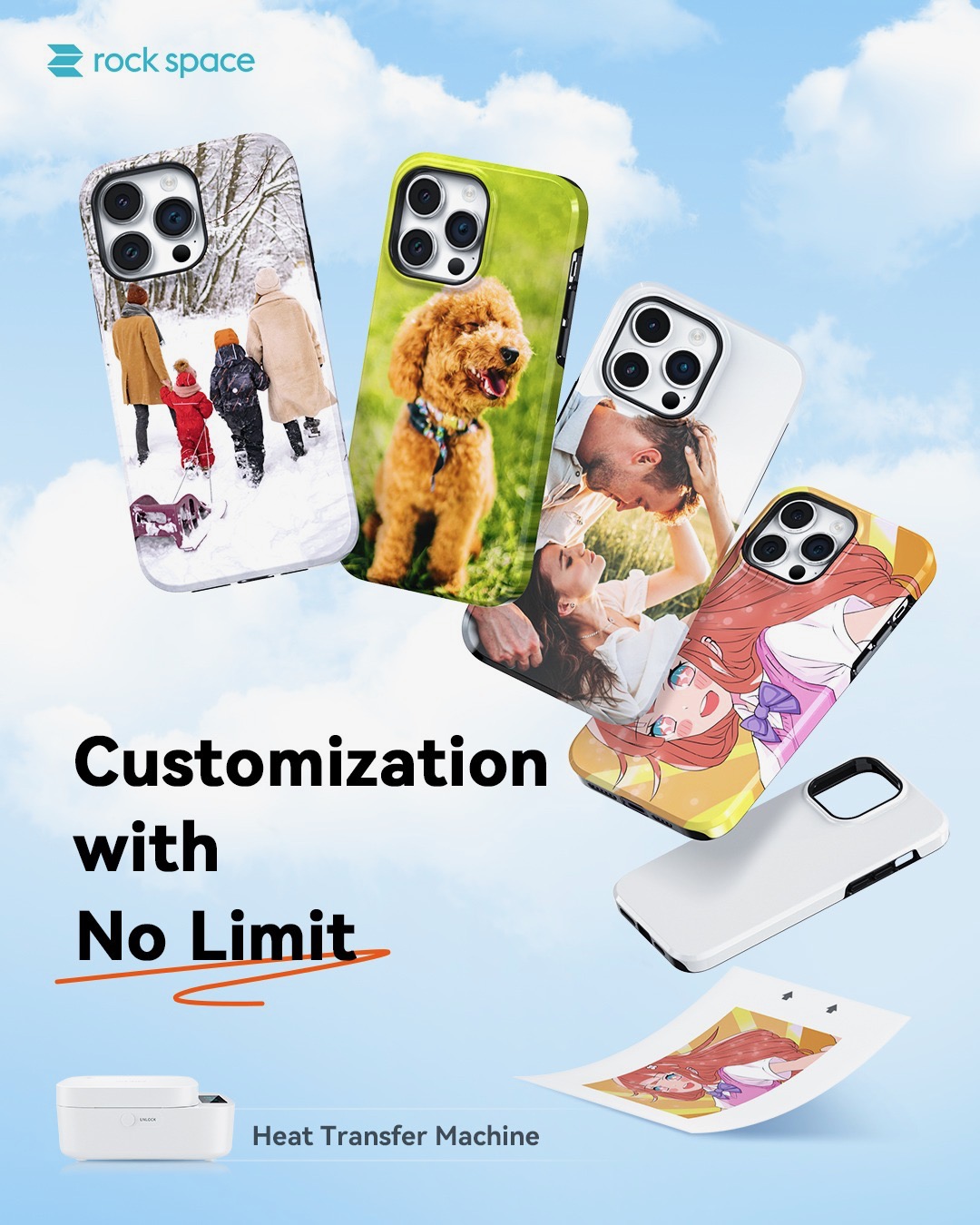 Custom printed phone case